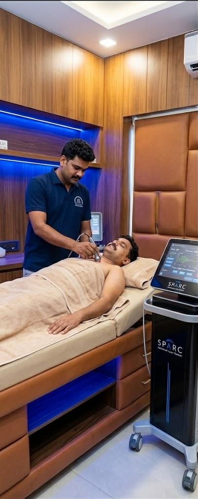 Advanced laser therapy room
