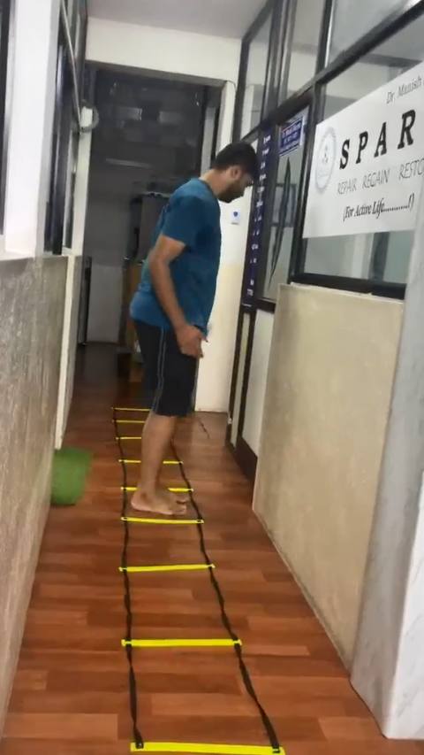 Footwork and coordination drills