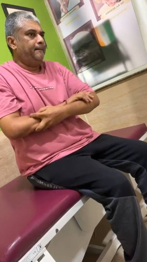 Post-injury shoulder mobilisation